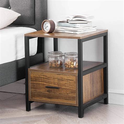 chanel barrel nightstand buy|metal side mounted nightstand.